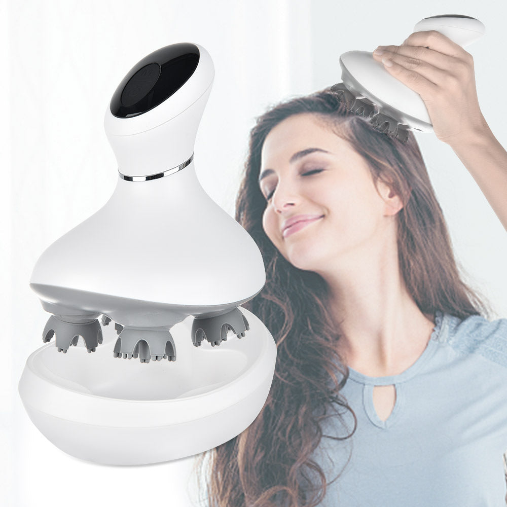 Waterproof Electric Head Massager