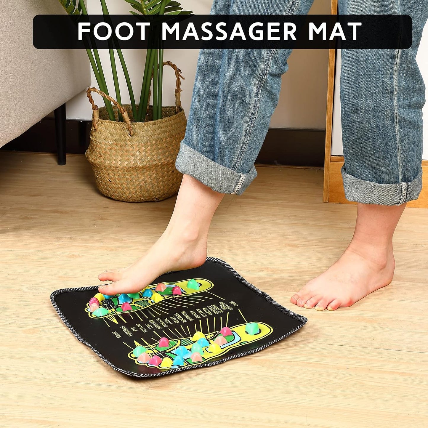 Cobblestone Foot Massager Pad