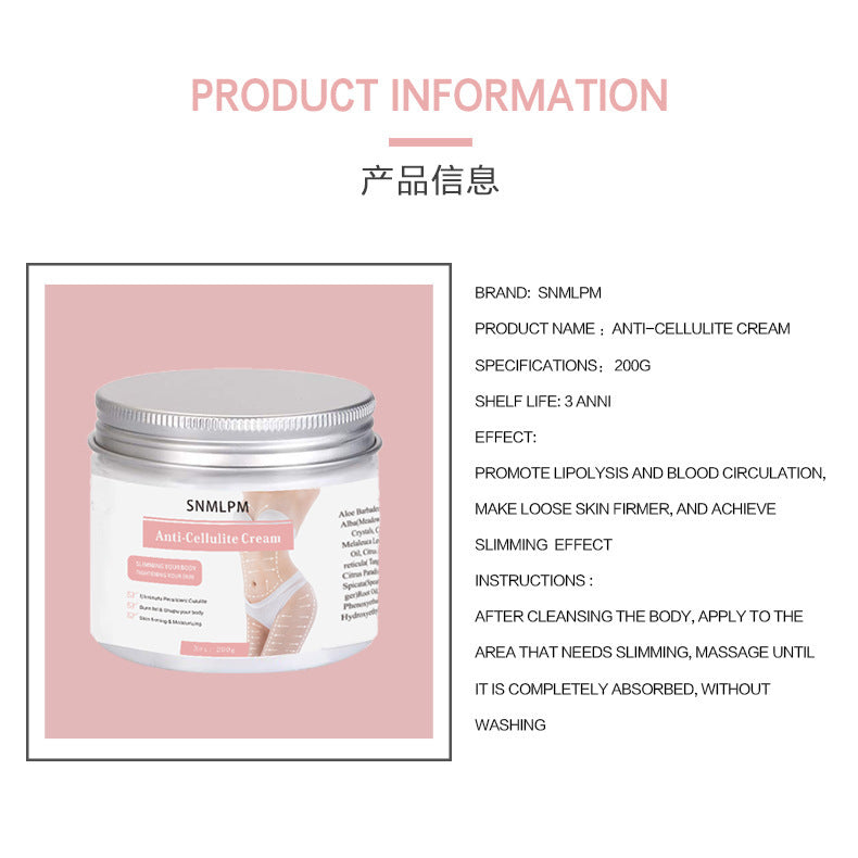 Natural Herbal Anti-Cellulite Cream