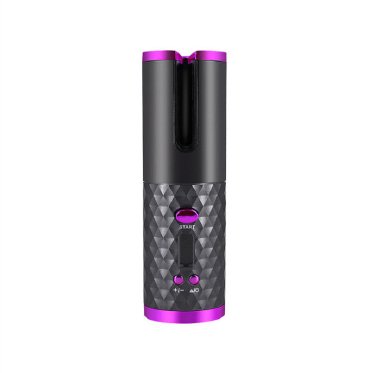 Cordless Hair Curler with 360° Rotation