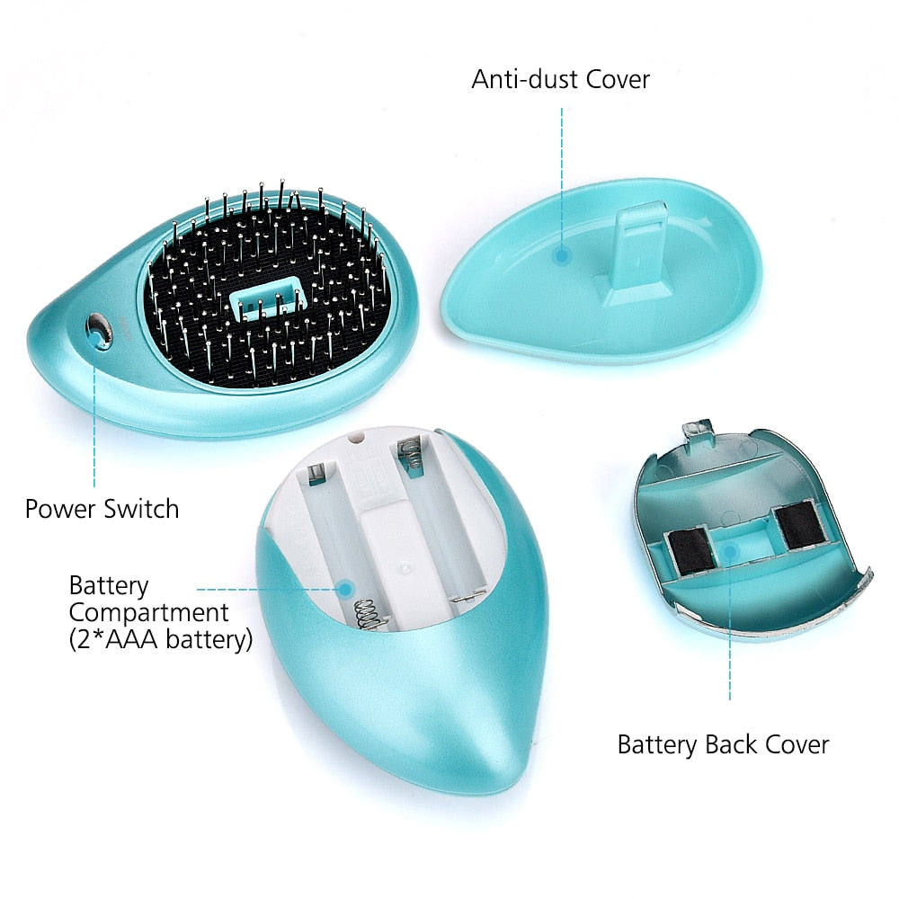 Portable Ionic Hairbrush