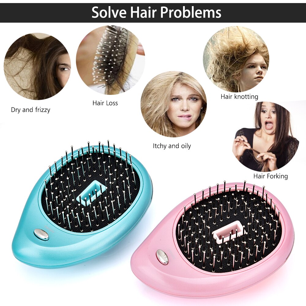 Portable Ionic Hairbrush