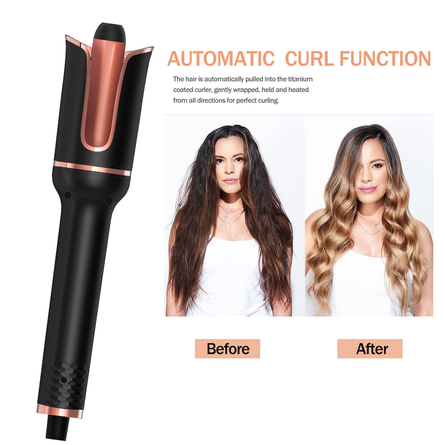 Cordless Automatic Hair Curler